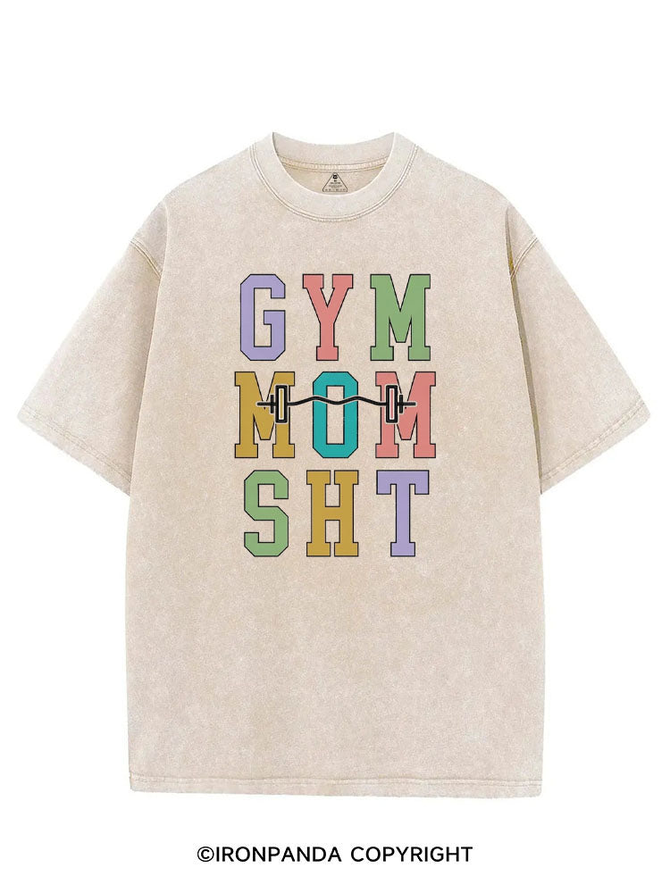 GYM MOM SHT VINTAGE GYM SHIRT