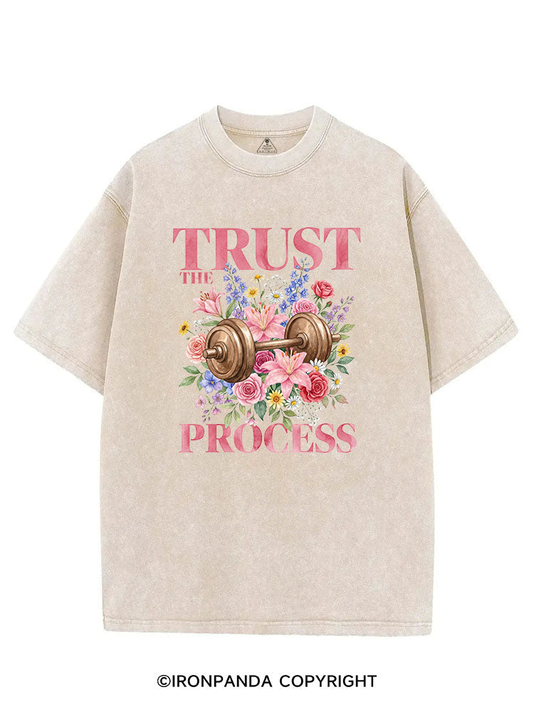 TRUST THE PROCESS VINTAGE GYM SHIRT