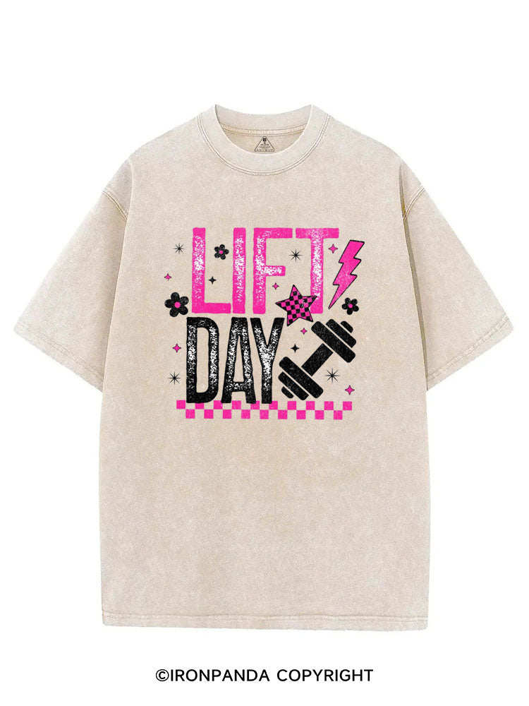 LIFT DAY MUSCLE MAMA VINTAGE GYM SHIRT
