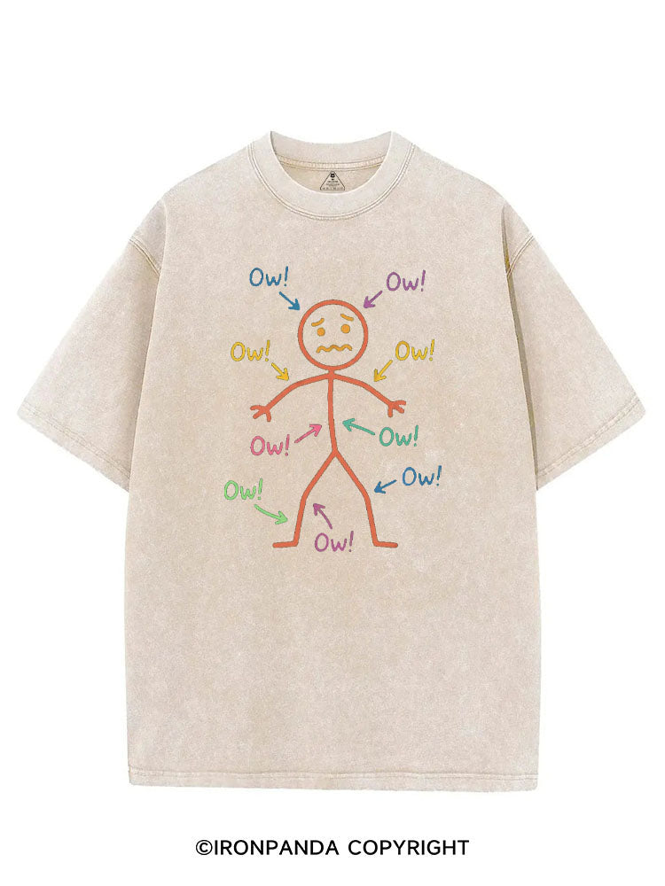 OW! VINTAGE GYM SHIRT