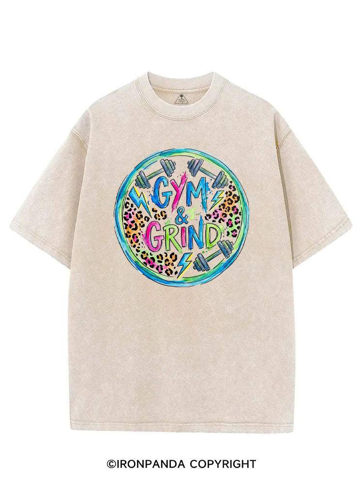 GYM & GRIND VINTAGE GYM SHIRT