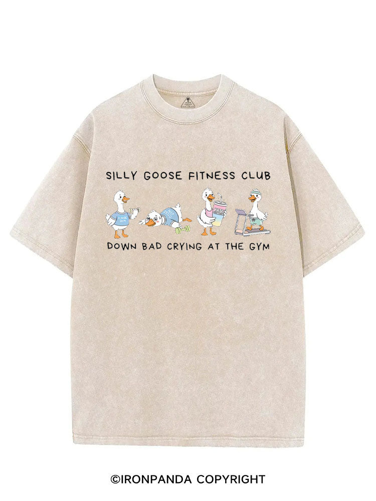 SILLY GOOSE FITNESS CLUB VINTAGE GYM SHIRT