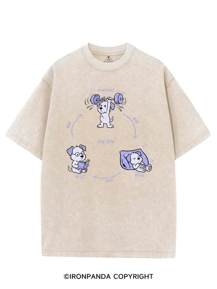 MY LIFE VINTAGE GYM SHIRT