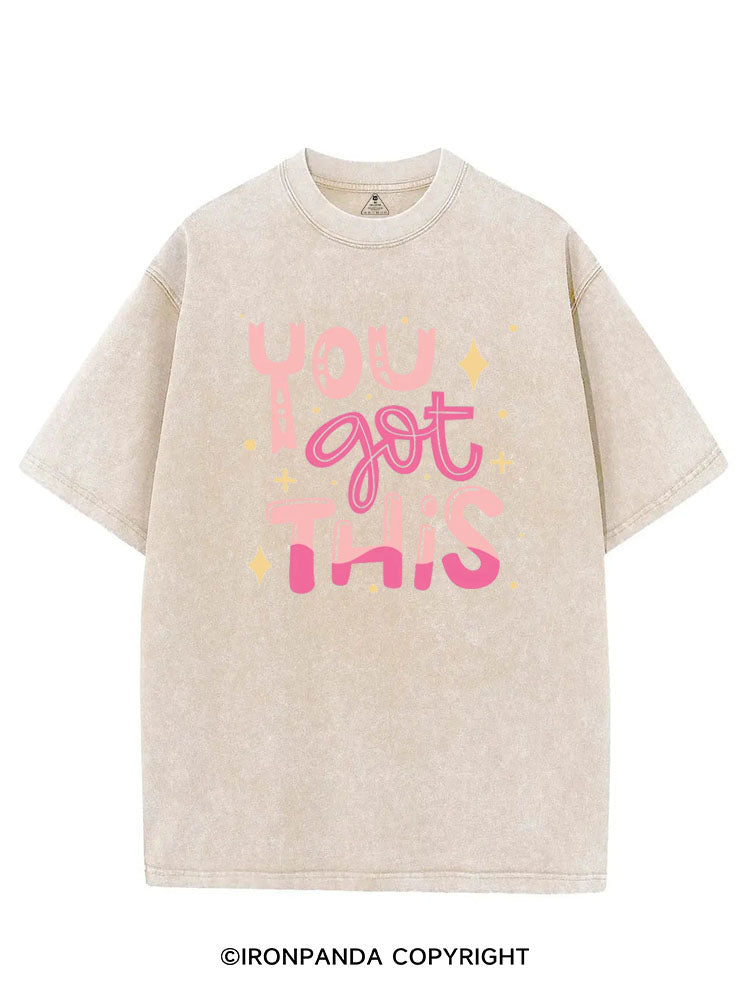 YOU GOT THIS GYM VINTAGE GYM SHIRT