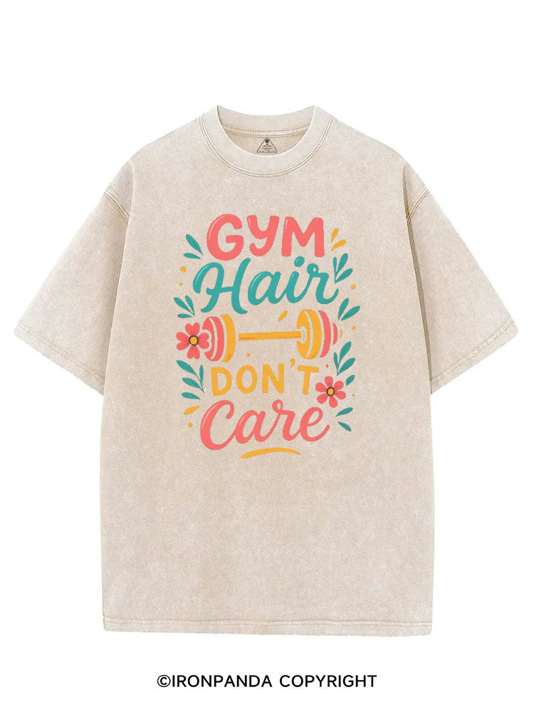 GYM HAIR DON'T CARE VINTAGE GYM SHIRT