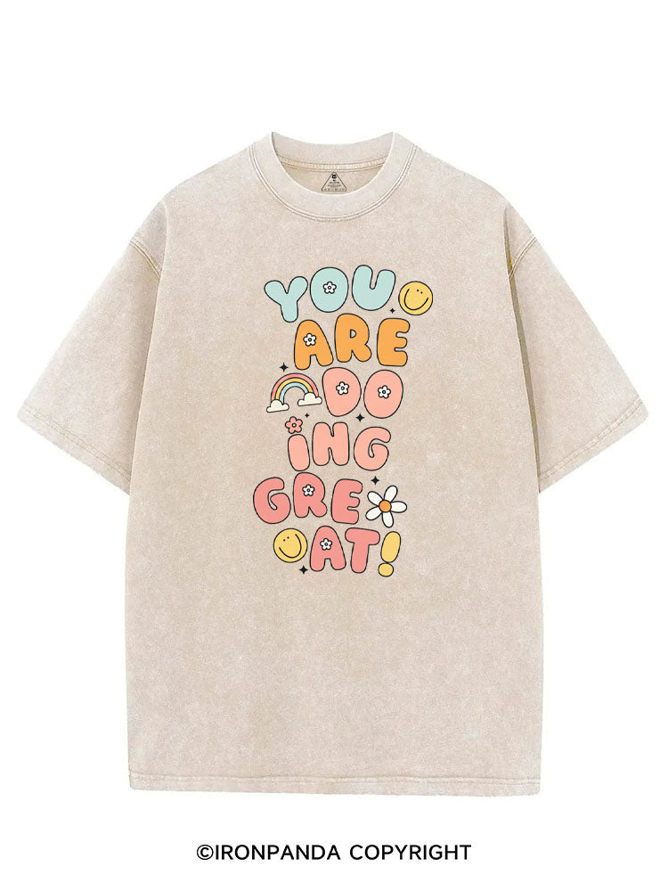 YOU ARE DOING GREAT! VINTAGE GYM SHIRT