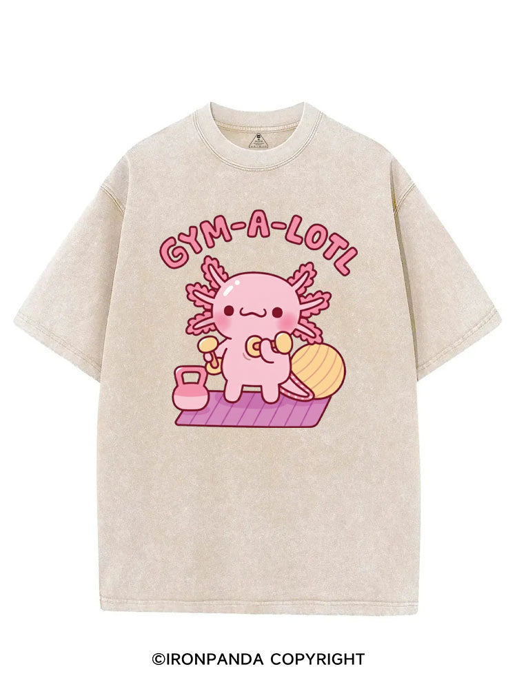 GYM-A-LOTL VINTAGE GYM SHIRT
