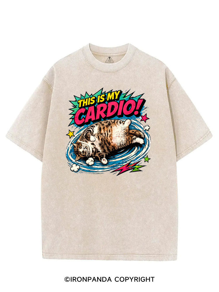 THIS IS MY CARDIO! VINTAGE GYM SHIRT