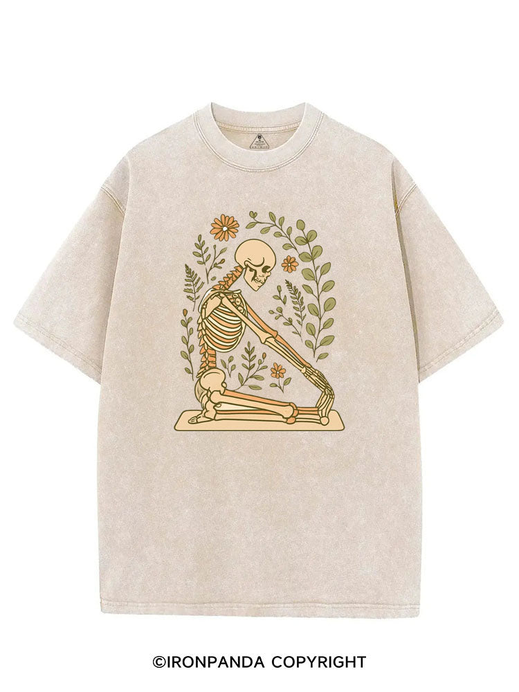 BLOSSOM BONES VINTAGE GYM SHIRT