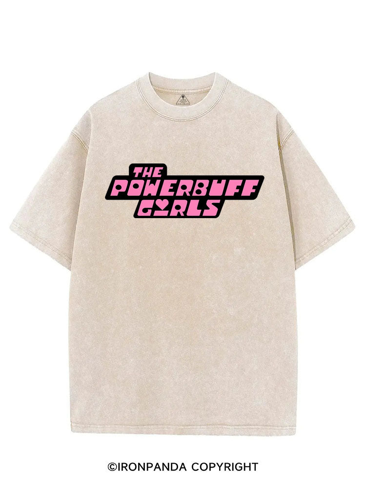 THE POWERBUFF GIRLS VINTAGE GYM SHIRT