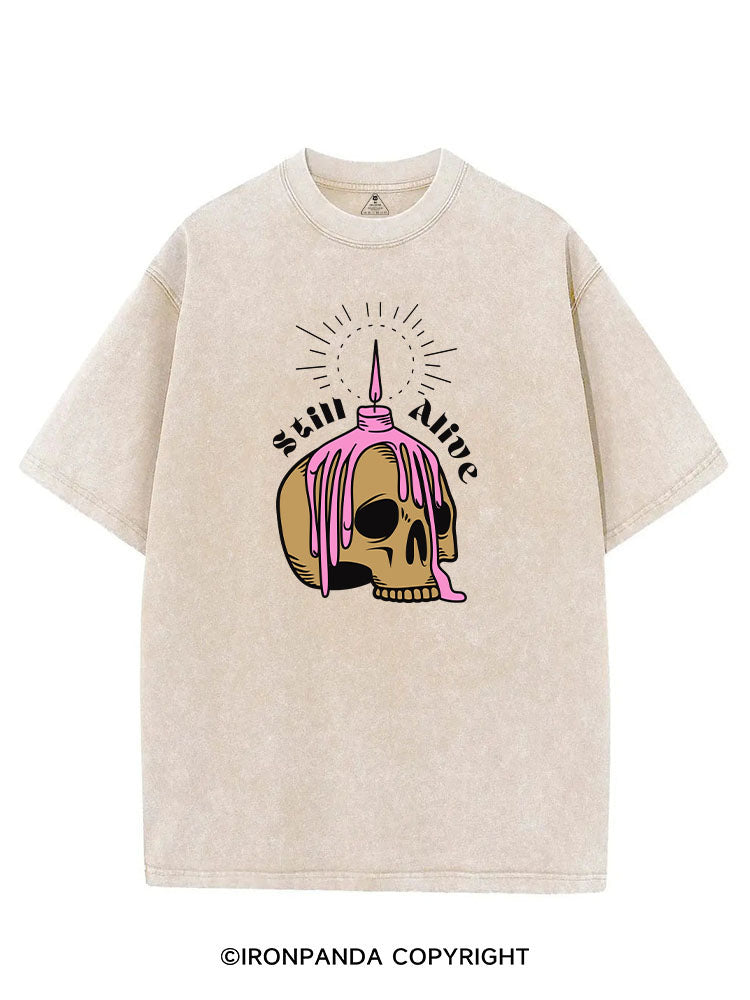 STILL ALIVE VINTAGE GYM SHIRT