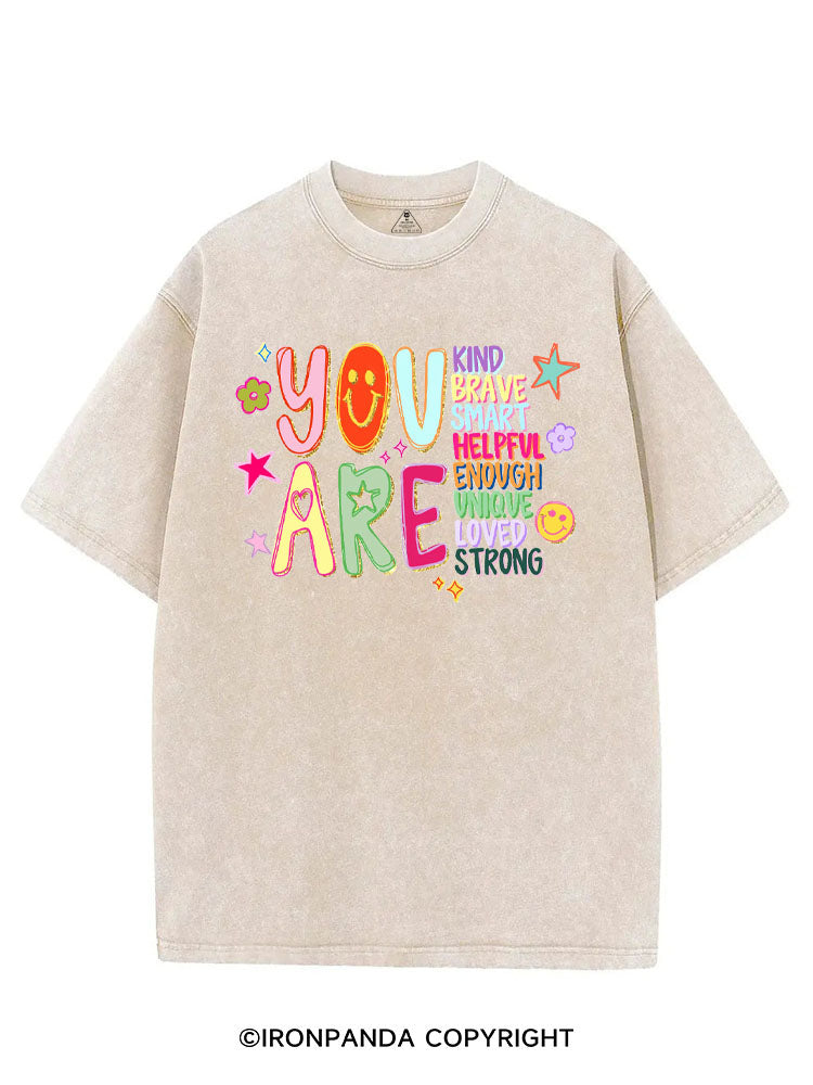 YOU ARE VINTAGE GYM SHIRT