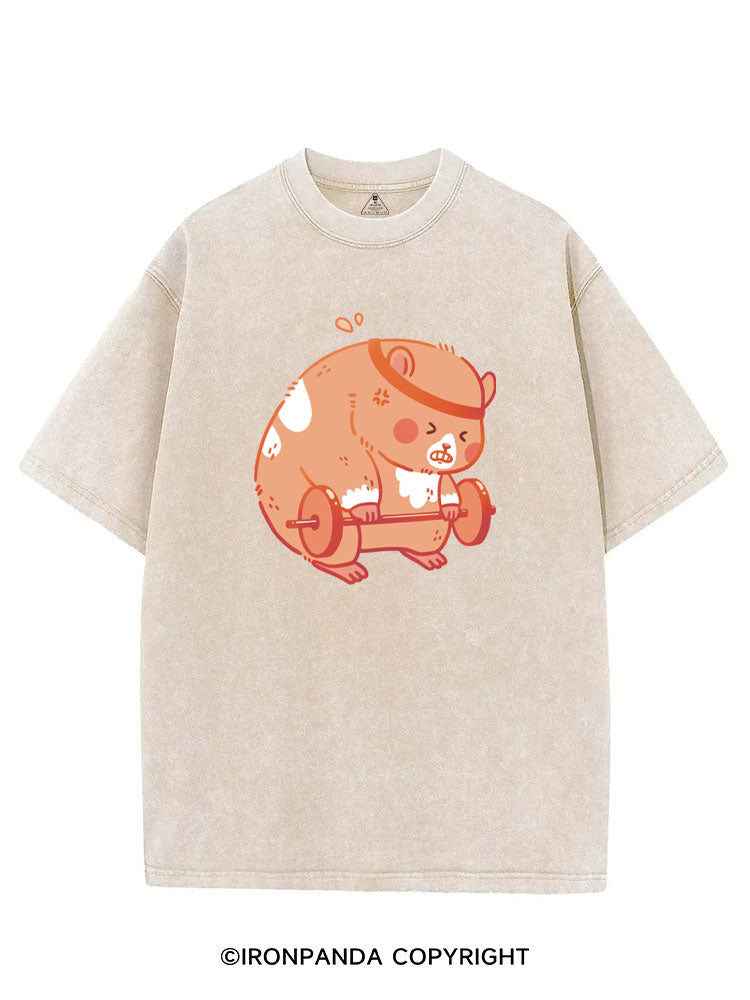 BUFF MUFFIN HAMSTER VINTAGE GYM SHIRT