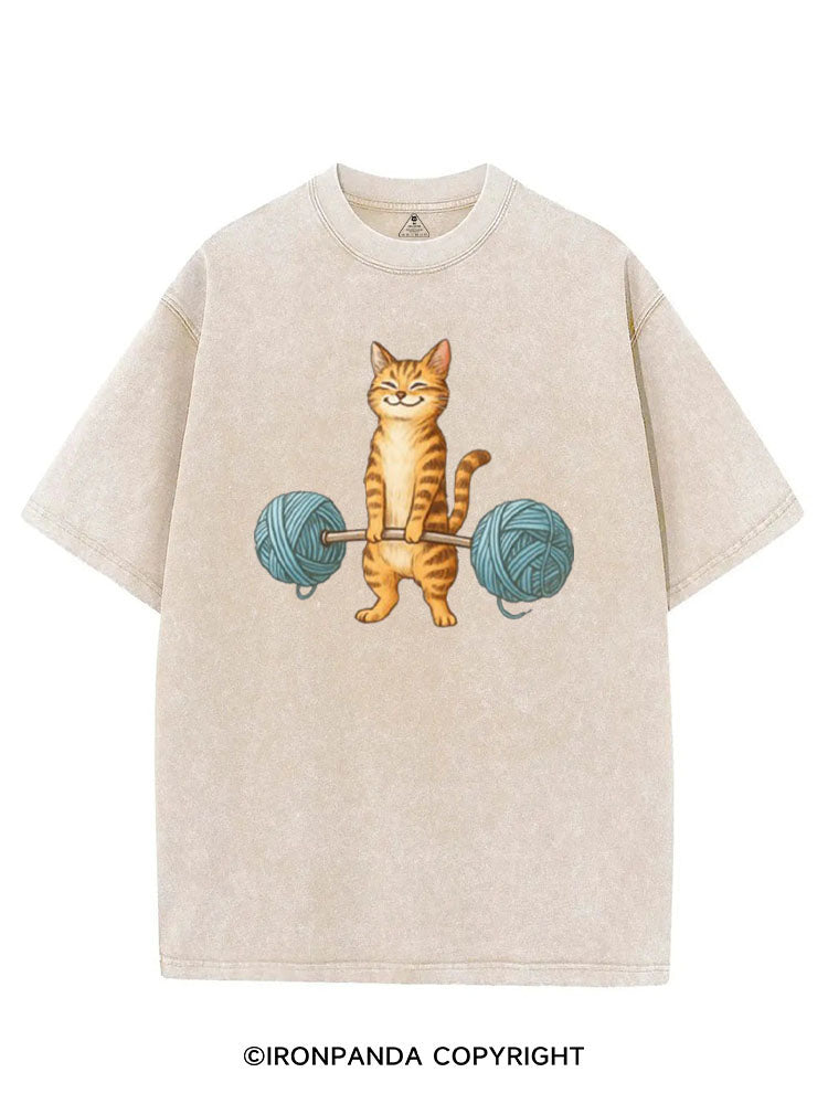 YARN LIFTER VINTAGE GYM SHIRT