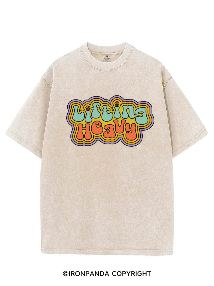 LIFTING HEAVY VINTAGE GYM SHIRT