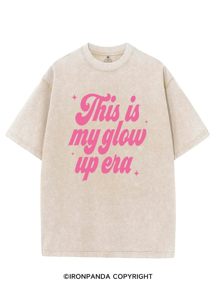 THIS IS MY GLOW UP ERA VINTAGE GYM SHIRT