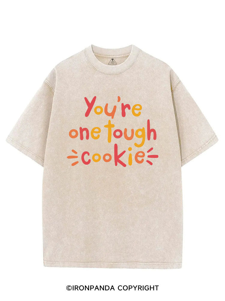 YOU'RE ONE TOUGH COOKIE VINTAGE GYM SHIRT