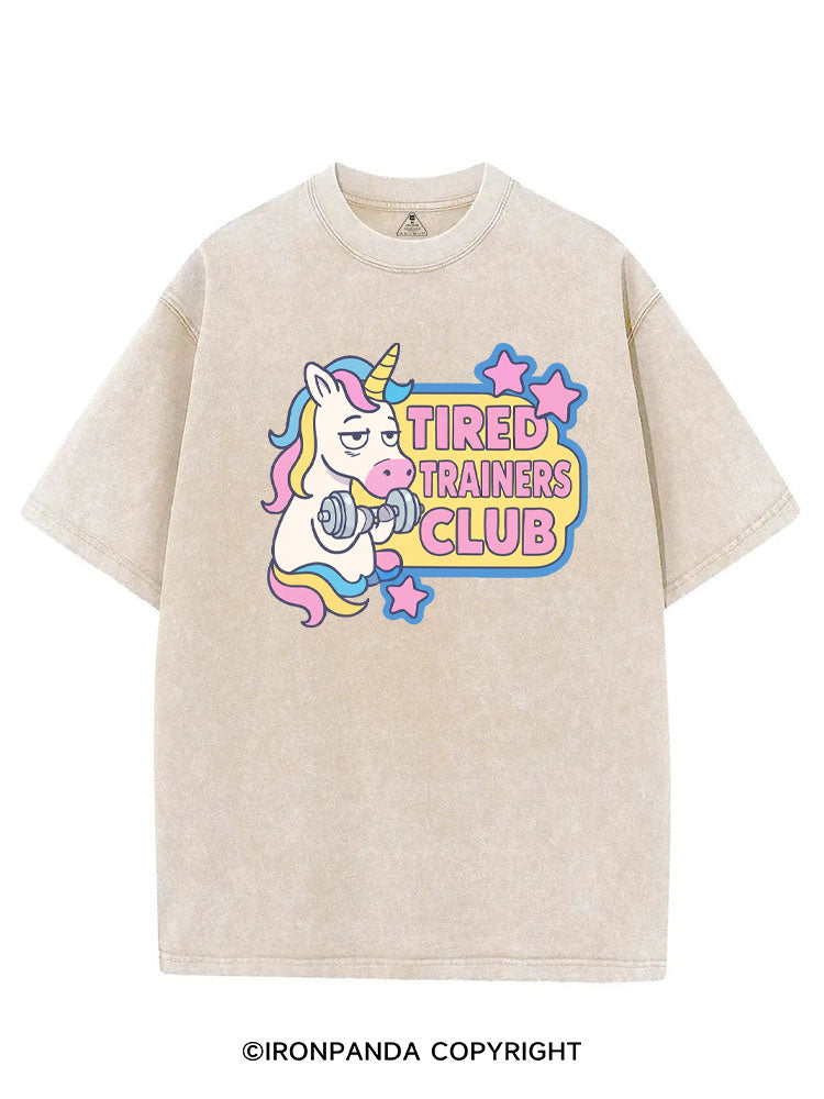 TIRED TRAINERS CLUB VINTAGE GYM SHIRT