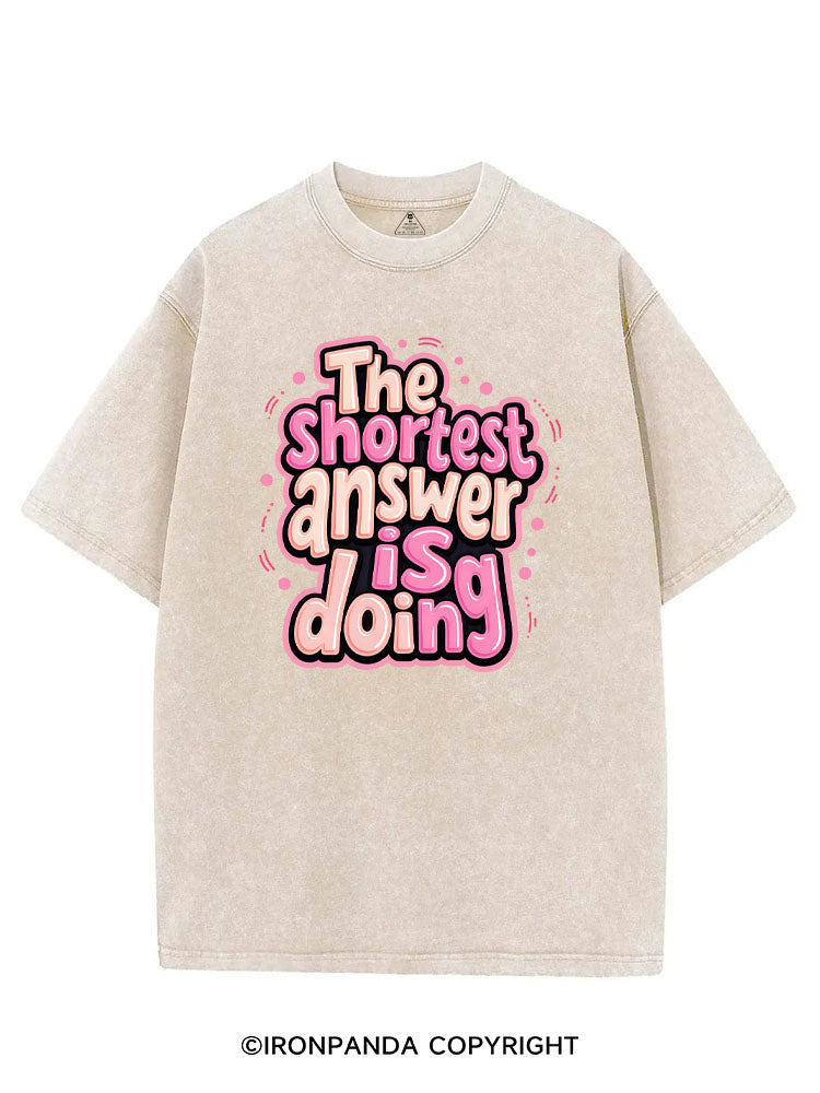 THE SHORTEST ANSWER IS DOING VINTAGE GYM SHIRT