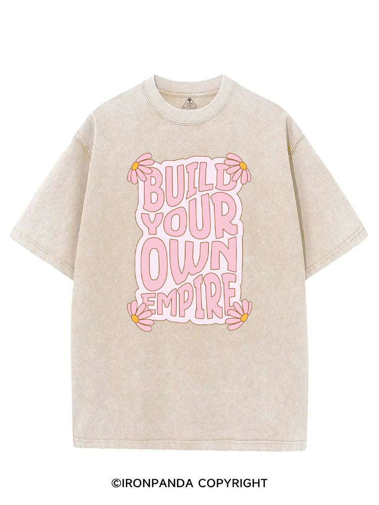 BUILD YOUR OWN EMPIRE VINTAGE GYM SHIRT