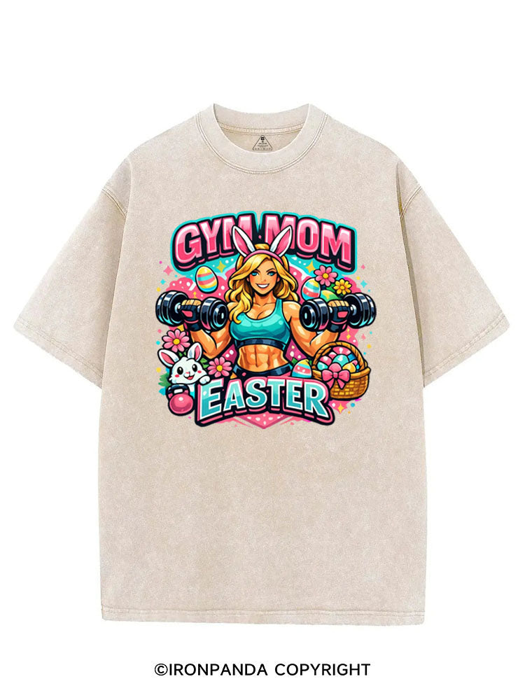 GYM MOM EASTER VINTAGE GYM SHIRT
