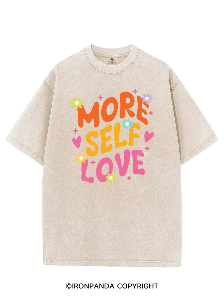 MORE SELF LOVE VINTAGE GYM SHIRT