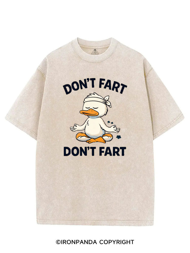 DON'T FART VINTAGE GYM SHIRT