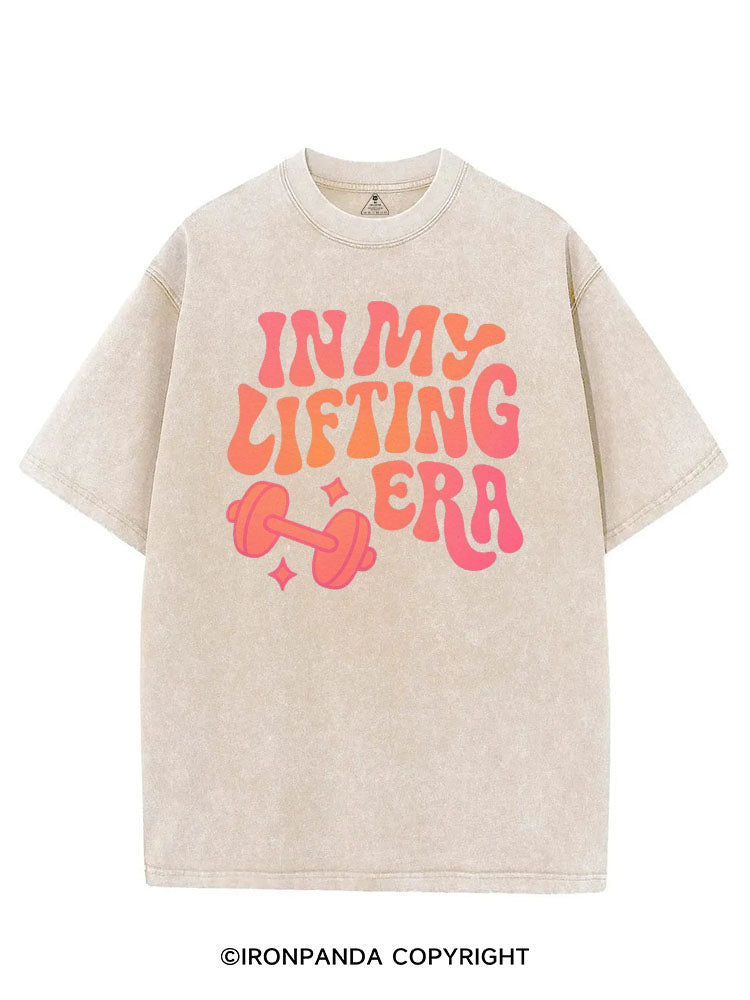 IN MY LIFTING ERA VINTAGE GYM SHIRT