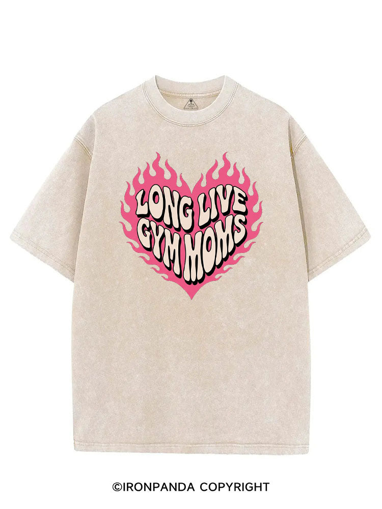 LONG LIVE GYM MOMS VINTAGE GYM SHIRT