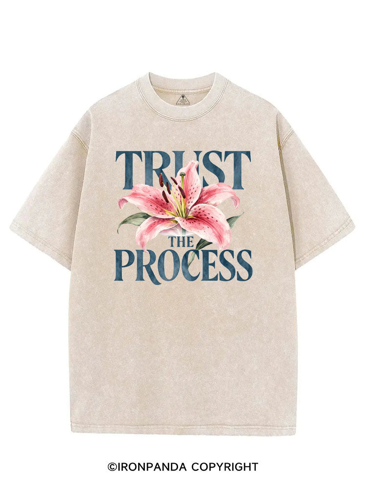 TRUST THE PROCESS VINTAGE GYM SHIRT