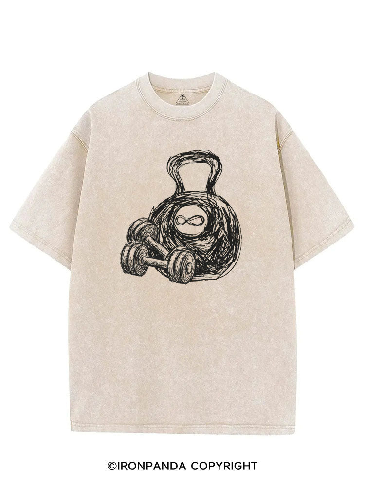 INFINITE STRENGTH VINTAGE GYM SHIRT