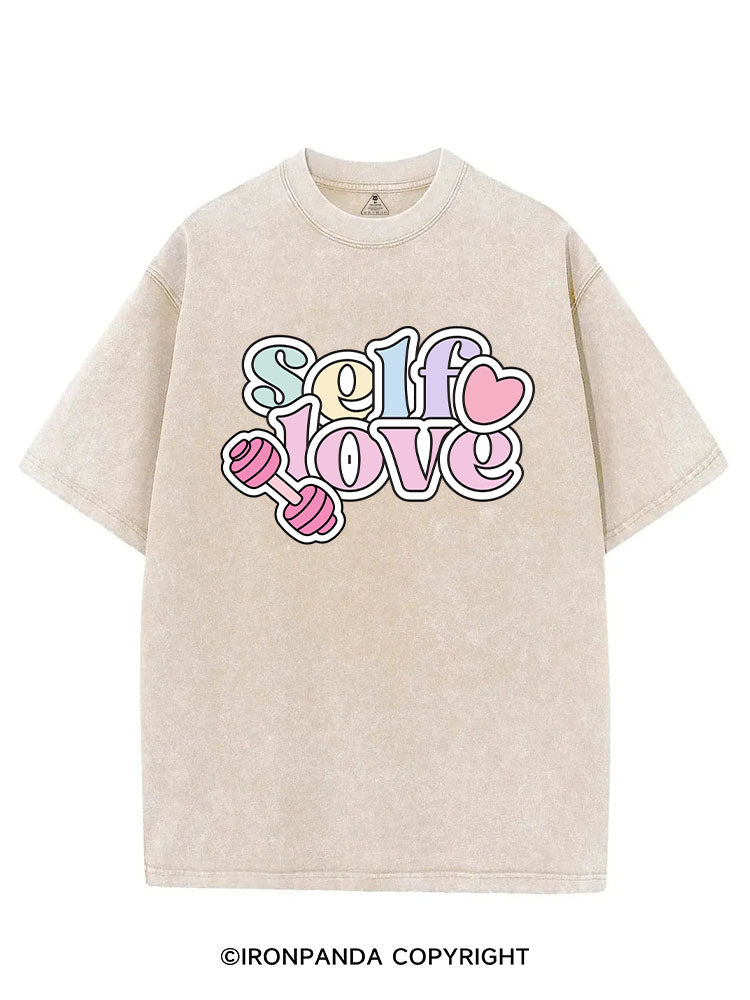 SELF LOVE GYM VINTAGE GYM SHIRT