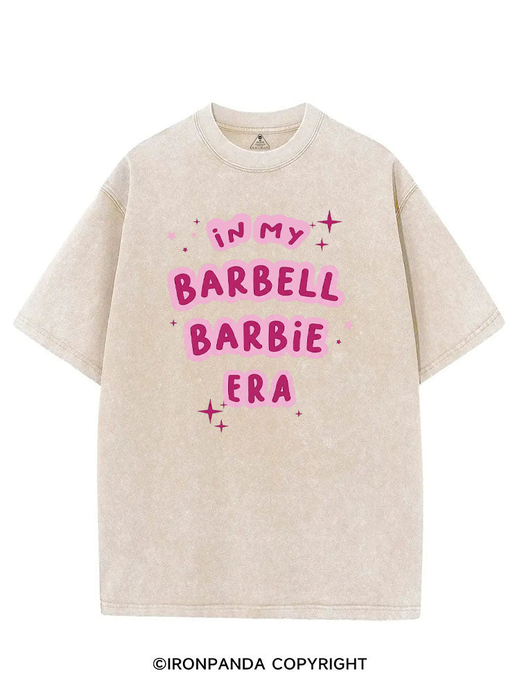 IN MY BARBELL BARBIE ERA VINTAGE GYM SHIRT