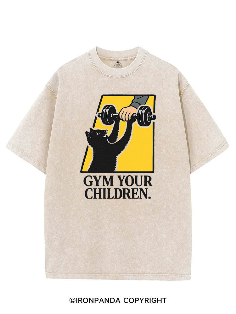 GYM YOUR CHILDREN VINTAGE GYM SHIRT