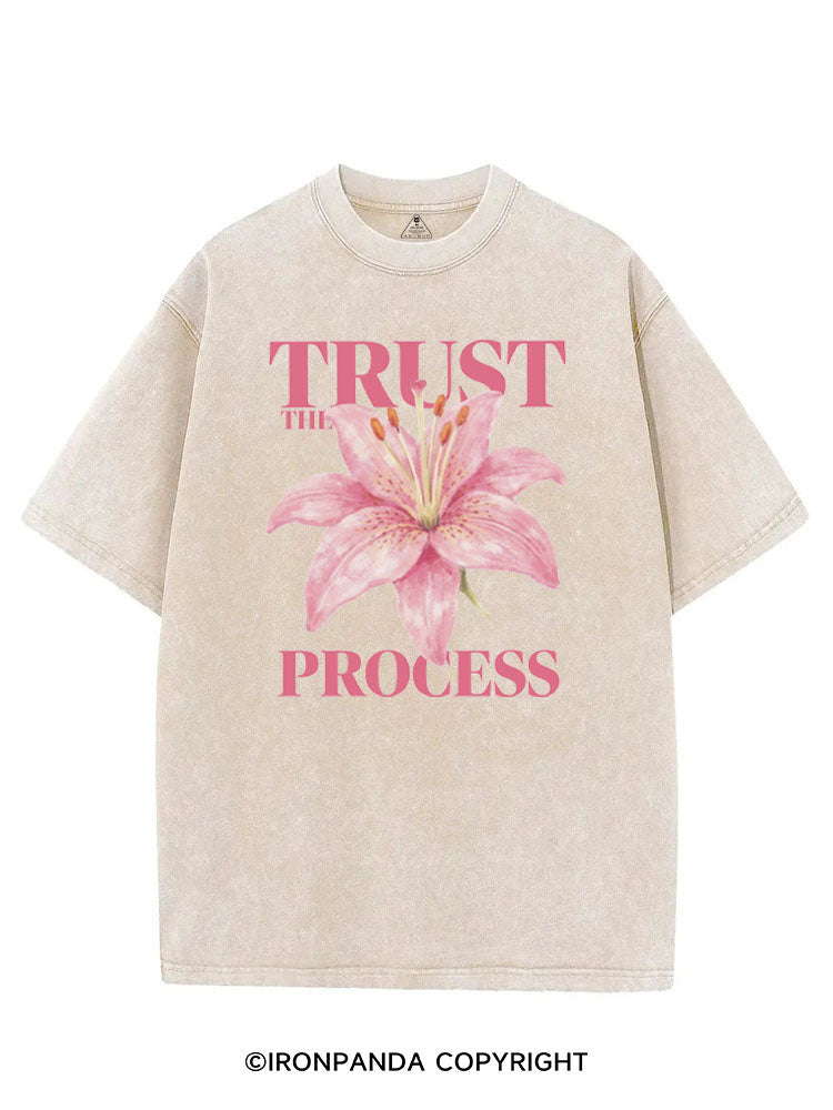 TRUST THE PROCESS VINTAGE GYM SHIRT
