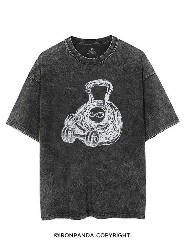 INFINITE STRENGTH VINTAGE GYM SHIRT