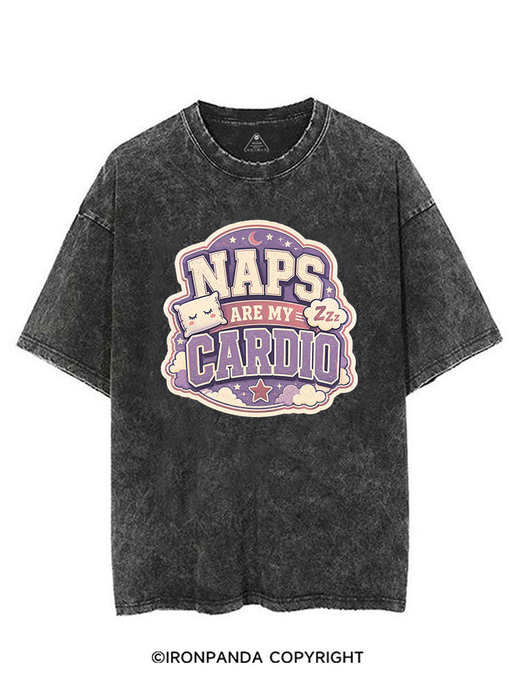 NAPS ARE MY CARDIO GYM VINTAGE GYM SHIRT