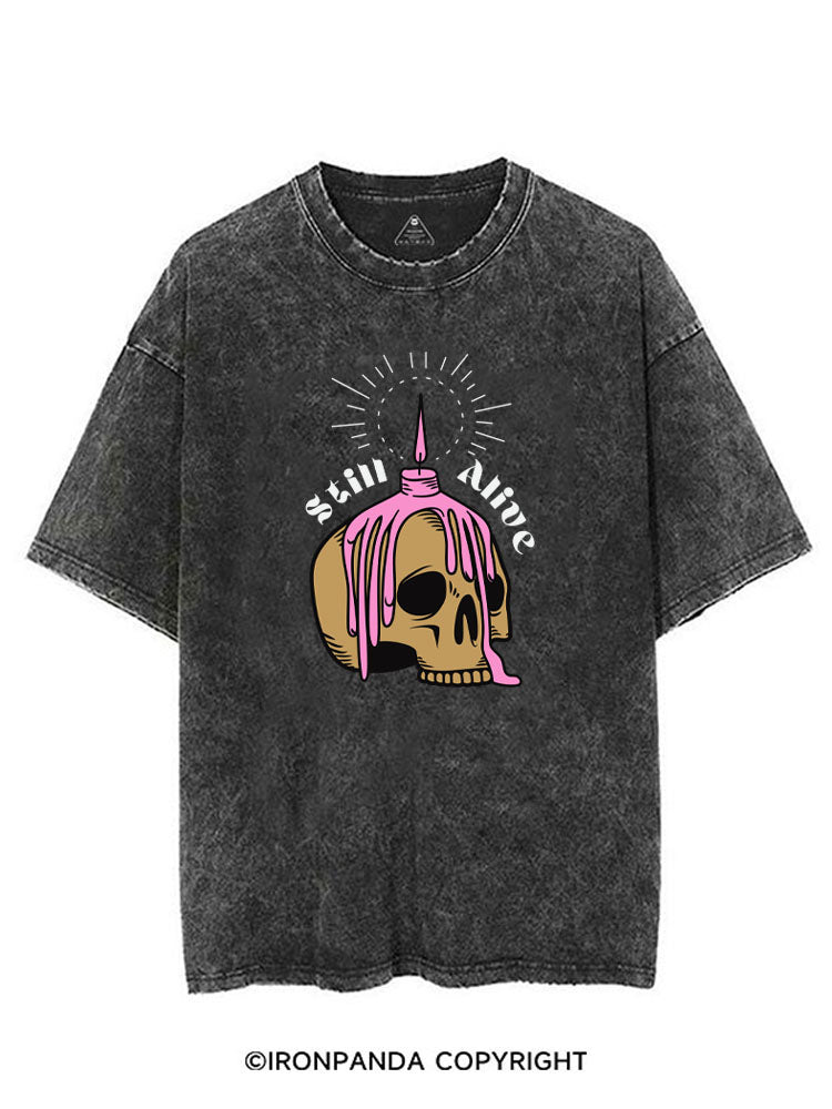 STILL ALIVE VINTAGE GYM SHIRT