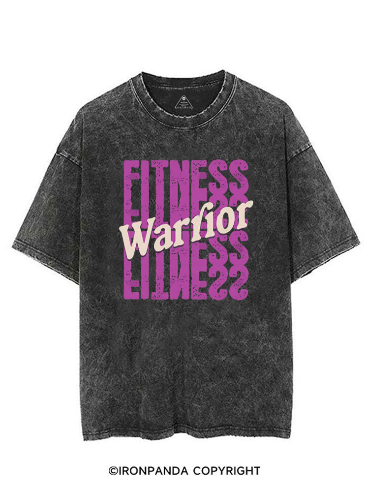 FITNESS WARRIOR VINTAGE GYM SHIRT