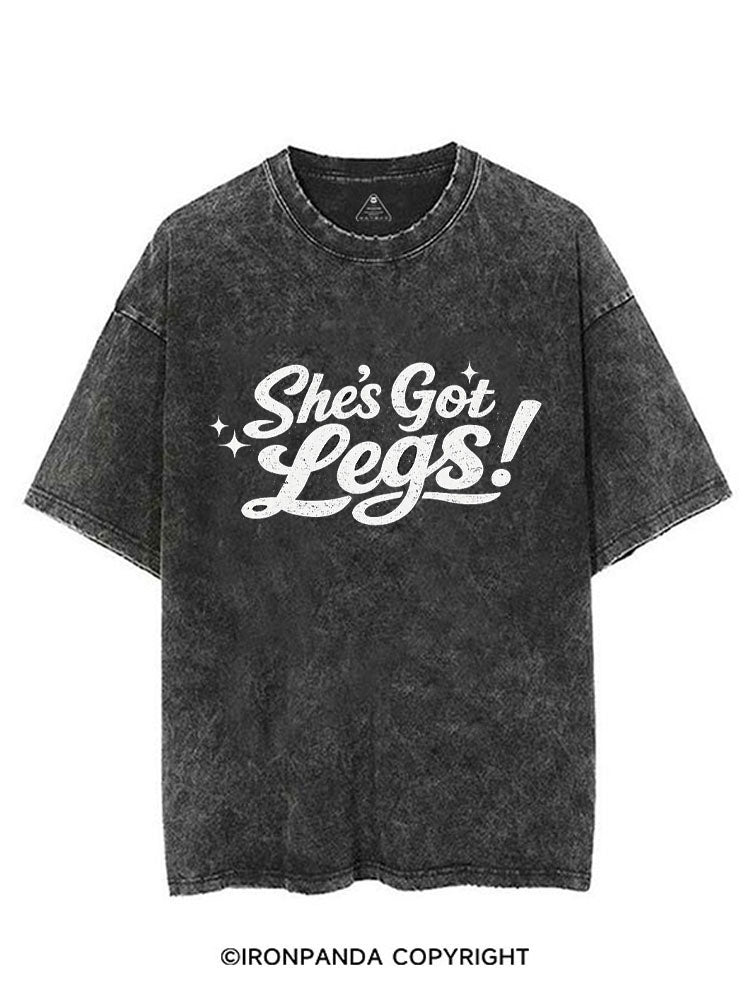 SHE'S GOT LEGS! VINTAGE GYM SHIRT