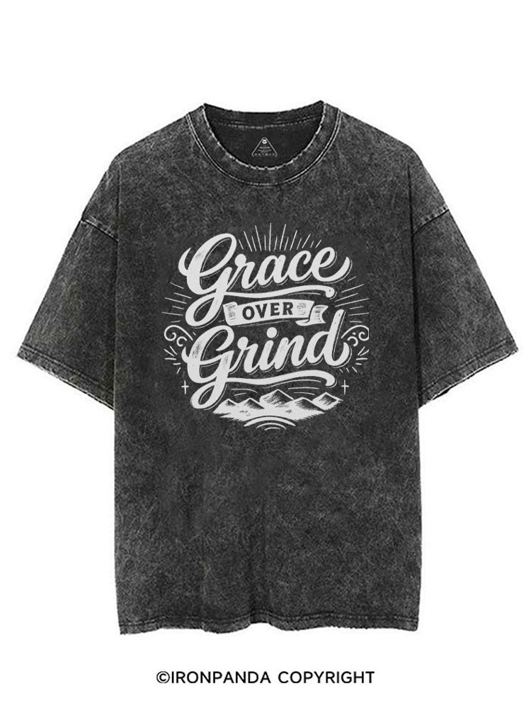 GRACE OVER GRIND VINTAGE GYM SHIRT