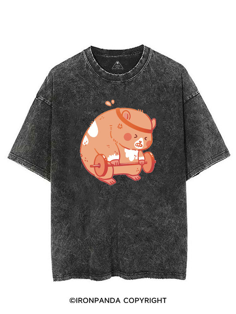 BUFF MUFFIN HAMSTER VINTAGE GYM SHIRT
