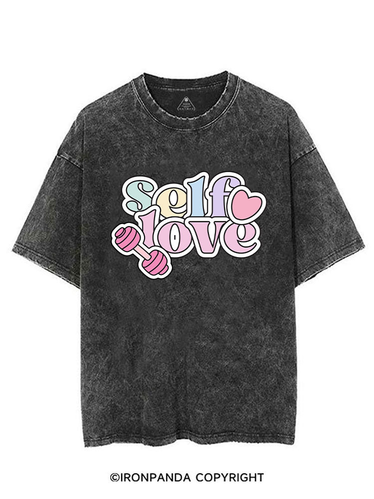 SELF LOVE GYM VINTAGE GYM SHIRT