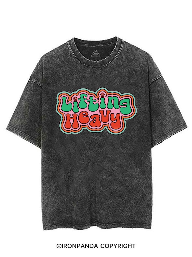 LIFTING HEAVY VINTAGE GYM SHIRT