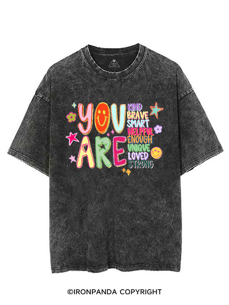 YOU ARE VINTAGE GYM SHIRT