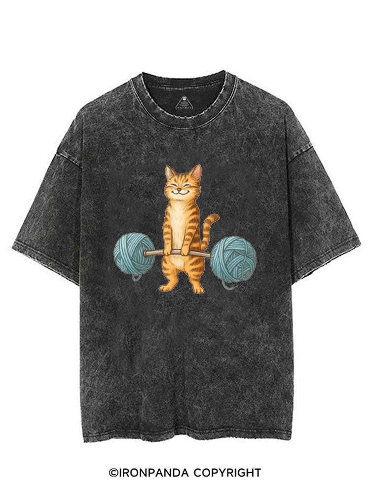 YARN LIFTER VINTAGE GYM SHIRT