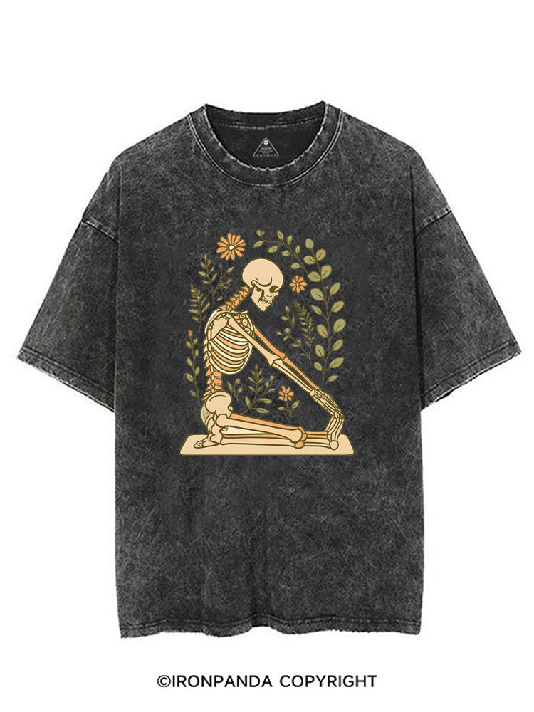BLOSSOM BONES VINTAGE GYM SHIRT