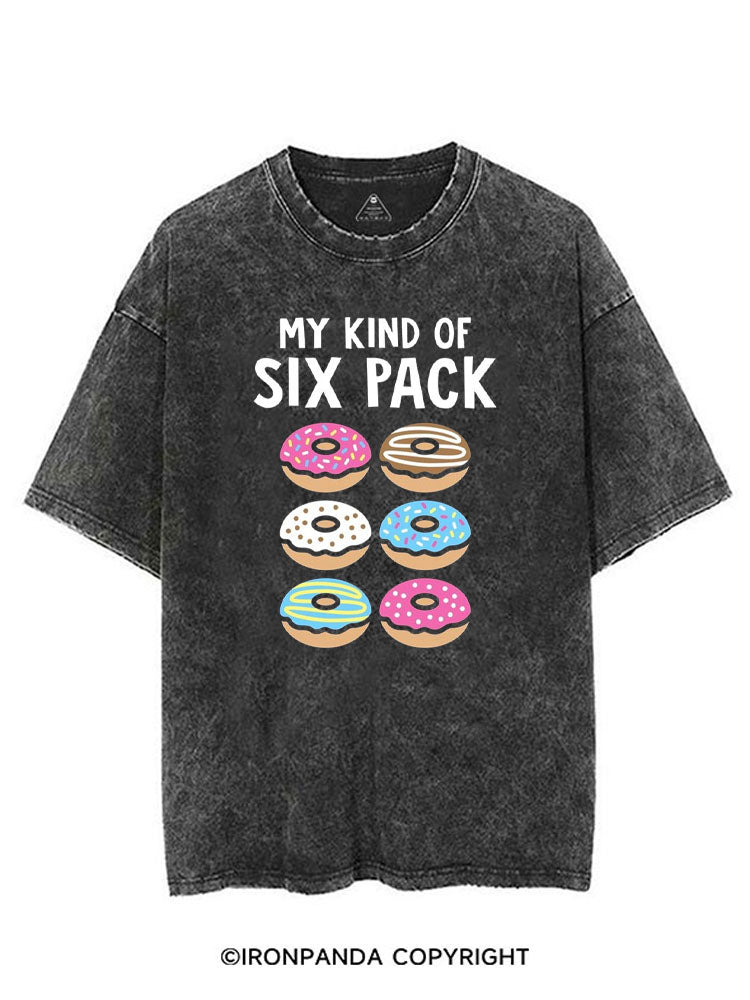 MY KIND OF SIX PACK VINTAGE GYM SHIRT