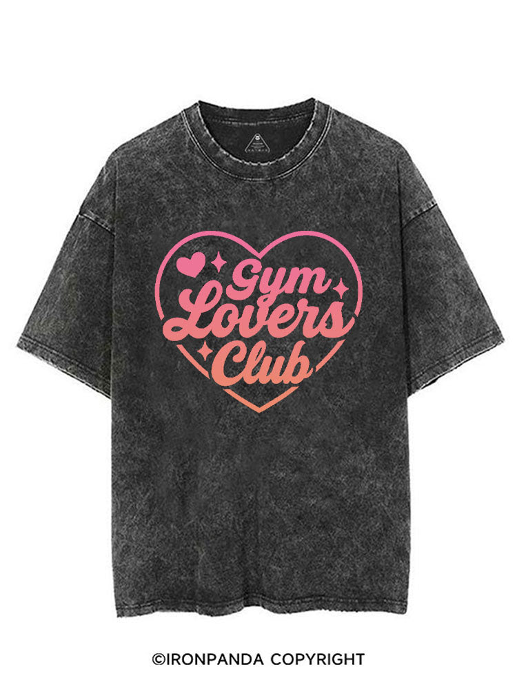 GYM LOVERS CLUB VINTAGE GYM SHIRT