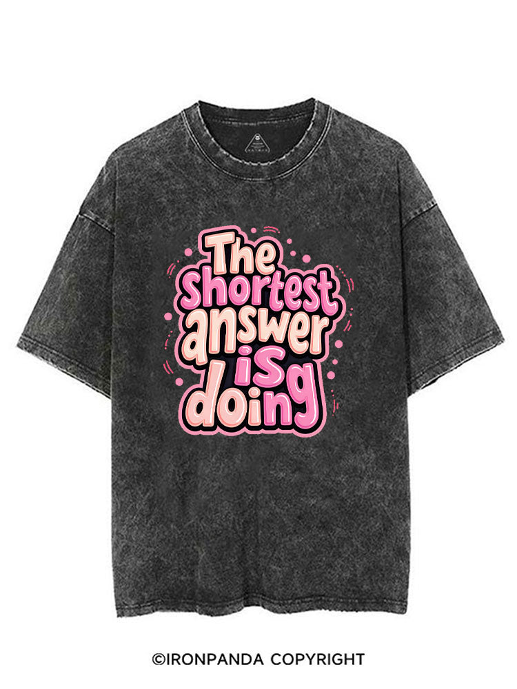 THE SHORTEST ANSWER IS DOING VINTAGE GYM SHIRT